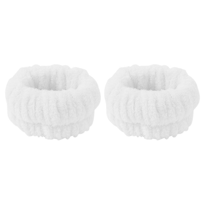 2PCS Water Absorption Wristband for Washing Face Wrist Bands Towels for Water Flowing Down to Your Arms 2PCS Water Absorption Wristband for Washing Face Wrist Bands Towels for Water Flowing Down to Your Arms